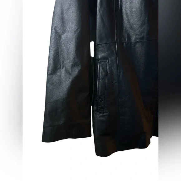 Genuine Leather Women’s Coat Oscar Piel Perfect Leather USA Mob Wife - Picture 8 of 11